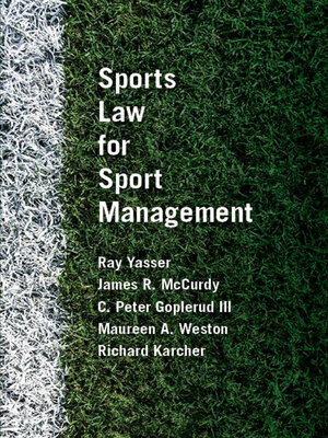 cover image of Sports Law for Sport Management